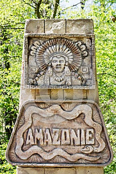 Amazon rainforest sign