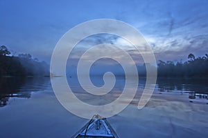 Amazon river, Sunrise view, Brazil, South America