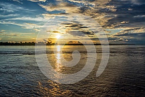 Amazon River Sunset