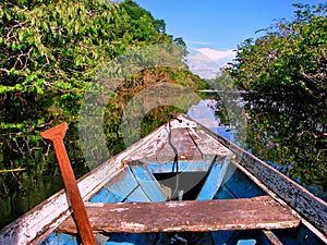Amazonian boat