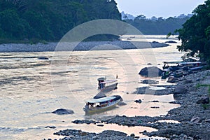 Amazonian Napo River, Ecuador