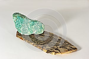 Amazonit and a granite