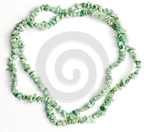 Amazonite chip necklace