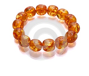 Amber Armlet isolated photo