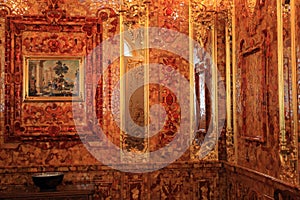 Amber chamber in Pushkin photo