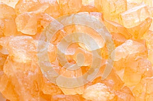 Amber Crystals Background