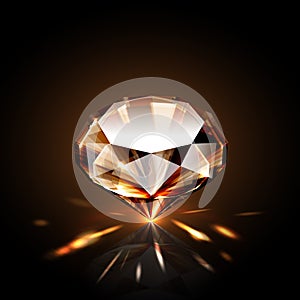 Amber diamond