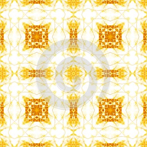 Amber drops resin pattern kaleidoscope. motif