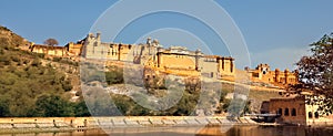 the amber fort in jaipur