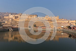 Amber Fort in Rajasthan state of India