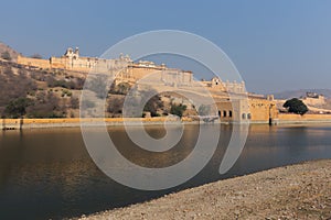 Amber Fort in Rajasthan state of India