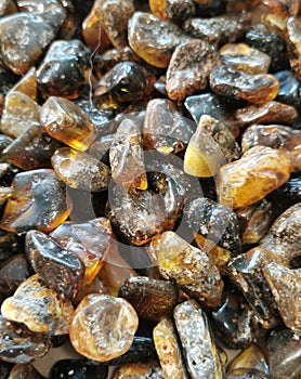 amber mineral texture