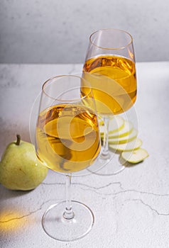 amber or orange wine made from white grapes