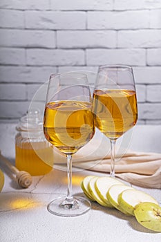 amber or orange wine made from white grapes