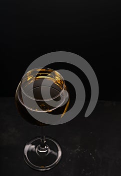 amber or orange wine made from white grapes