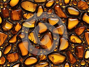 amber stone texture background