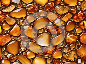 amber stone texture background