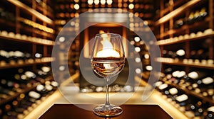 ambiance wine by fire