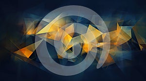 Ambient Gold Geometry