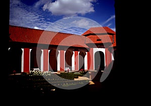 Ambit in monastery Marianska Tynice, Czech Republic
