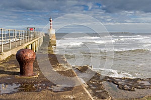 Amble pier