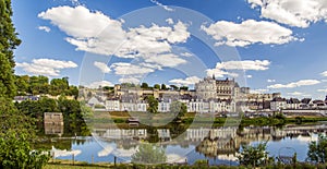 Amboise on Loire Valley in France