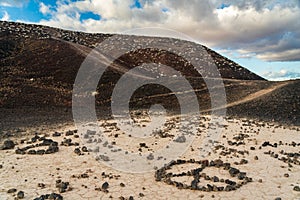 Amboy Crater in South Eastern California