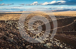 Amboy Crater in South Eastern California