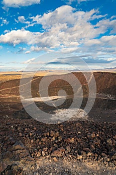 Amboy Crater in South Eastern California