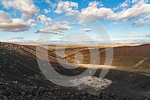 Amboy Crater in South Eastern California