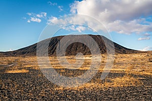 Amboy Crater in South Eastern California