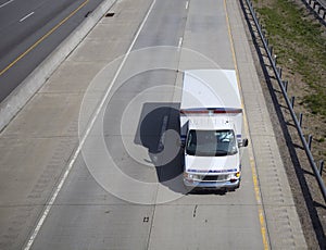 Ambulance on the Highway