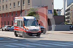 Ambulance of the JUH in Vienna