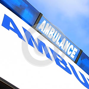 Ambulance sign