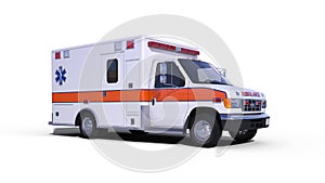 Ambulance white photo