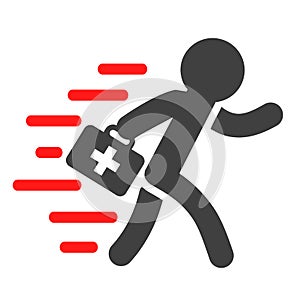 Ambulances icon - vector