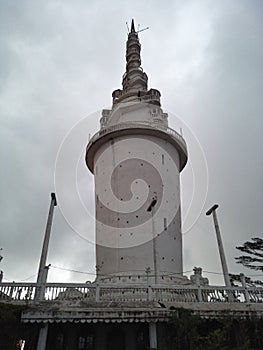 Ambuluwawa tower in Sri Lanka