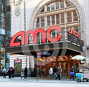 AMC On 42nd Street in NYC.