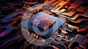 AMD Ryzen Threadripper high-performance workstation processor with architecture under technological