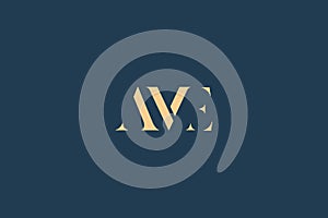 AME abstract letter logo design