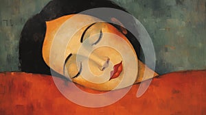 Amedeo Modigliani\'s Unique Creation: Upside Down Decorative Art Masterpiece