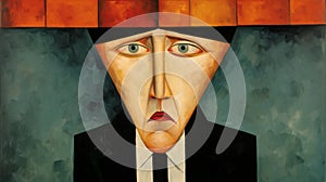 Amedeo Modigliani\'s Upside Down Stained Glass: Captivating Artwork Exploration