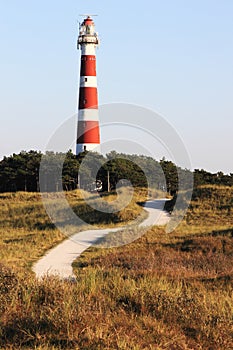 Ameland Lighthouse Bornrif near Hollum, Netherlands photo