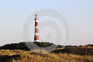 Ameland Lighthouse Bornrif near Hollum, the Netherlands