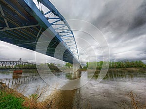 Amelia Earhart memorial bridge