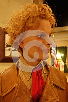 Amelia Earhart Wax Figure