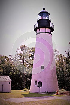 The Amelia Island Light is the oldest existing lighthouse in the state of Florida