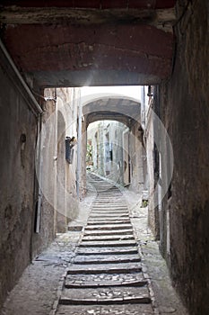 Amelia (Umbria, Italy) - Old street