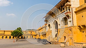 Amer Fort, Amber Palace in Amer, Rajasthan, India