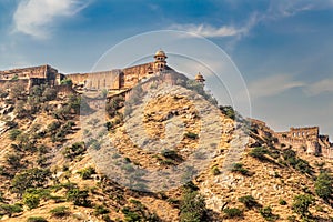 Amer fort in Amer city near Jaipur, Rajasthan, India